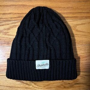 Trailside Supply Co Black Knit Beanie